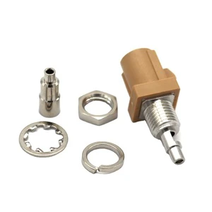 Fakra Connector Straight Solder for RG1.13 1.32 1.37 RG178 Cable SMB Fakra Connector