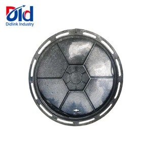 High Quality Customized Cast Iron GGG500-7 Manhole Cover and Frame OEM Pedestrian Sewer Pipe Fittings