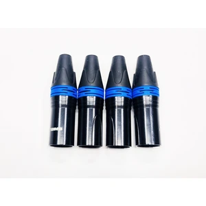 Male/Female 3-Pin XLR Microphone Audio Socket Accessory 3-conductor PCB Brass Contact Xlr Connector for Video/Audio Applications