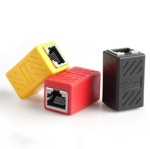 Ethernet Cable RJ45 Coupler Network Adapter 8P8C Wire Joiner Terminals Product Category-Connectors