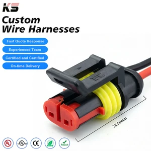 Connector Waterproof Te Terminals Car 2 3 4 5 6 7 8 9 Pin Automotive Conectores Automotriz Electrical Automotive Connectors