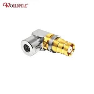 L9 Female 1.6-5.6 Jack Right Angle RF Coaxial Connector Low PIM with Flex5 Coaxial Cable for 5G Telecom Base Station DAS