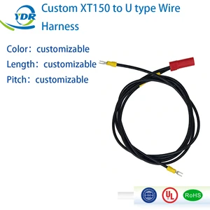 Customized XT150 U Type Crimped Terminal Wire Manufacturers Household Appliances Male and Female Connection Wiring Harness