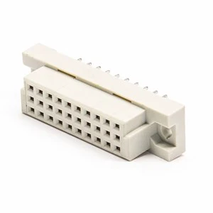 DEYCONN OEM European Style 32PIN Right Angle DIN41612 Brass Contact Plug Connector PCB Applications Board Mezzanine Connectors