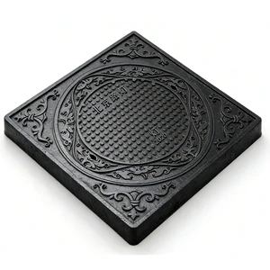 Customized Round Square Cast Iron Manhole Covers for Residential Community Power Cable Inspection