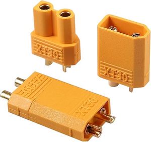 Factory Amass XT30 Connector Waterproof Male Female XT60H-F Plug Connector Gold Plated Electric Plug Xt60H-M For Battery Pack