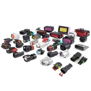 Auto Automotive Electrical Connectors Wire Harness Waterproof Connectors Terminals Tyco TE FCI Connectors 2/3/4/5/6/7/8/9/10 Pin