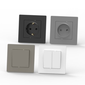 IGOTO Modern Sockets Fancy Light Switches Wall Socket Switch Modular Light Switch Enchufe De Pared Prise Electrique Murale
