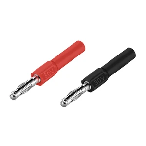 Banana Plug Connector 4mm Male to 2mm Female Banana Connector Adapter for Multimeter