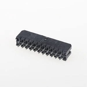 MX 3.0mm Pitch Connector Double Row Buckle with Straight Pin Wire to Board Connector