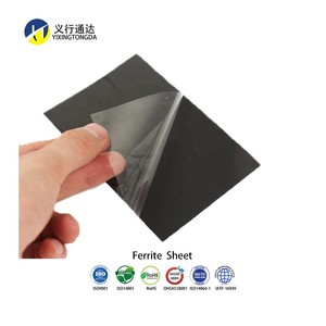 Yxtd 13.56 MHz Wave Absorber Permeability 0.03mm~1mm Flexible NFC Ferrite Sheet For Wireless Charging