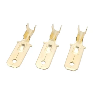6.3B Copper Quick-plug Electric Terminal Blocks Connectors for Automotive Home Appliances Industrial Machinery Use