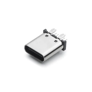 Premium USB Type-C Receptacle Connector with Shielded Design for Smooth Insertion and Easy Operation
