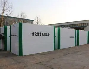 Underground Integrated Sewage Disposal System For Residential Quarter and Villa Area