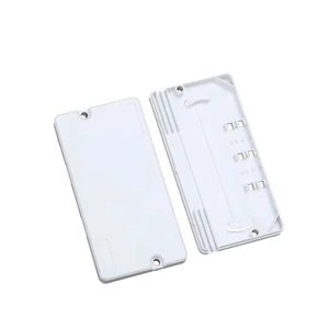 Optical Protection Box with Heat Shrink Tubing for Drop Cable 4G Network Fiber Splice Tray 2/4 Cores Fiber Optic Desktop Box