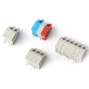 3.5mm 2-16p Terminal Screwless Plug Block Connector Pitch 3.5mm Screwless Terminal Block