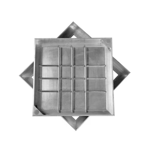All Sizes 120mm Depth Double Sealed Aluminum Manhole Cover Recessed Manhole Cover for Outside