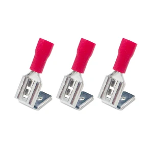 KST Original Insulated connectors Terminal lugs Insulated Brass Crimp Terminal 22-16 AWG Piggy-Back Connector