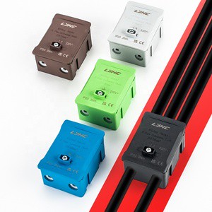 UKK250A Din Rail Mounted Terminal Block One In Several Out Power Distribution Box Universal Electric Connector Junction Box