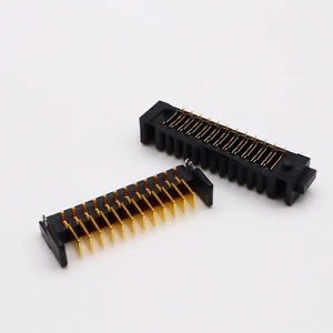 2.0mm Pitch 10PIN USB Battery Connector BTB Male Female Socket with Straight Pin Side Insert Fish Fork Pin Blade Type