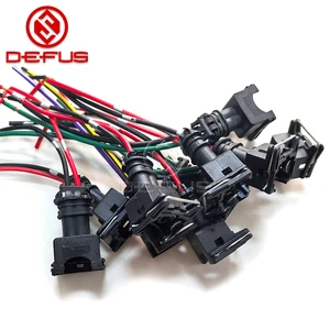 DEFUS Manufacturer Sale Electric 2 Pin Automotive Waterproof Auto Wire Harness Connector Plug EV1 EV6