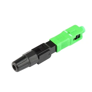CCTC Fast Optic Connector SC UPC APC Fiber Optic Equipment Made Fast SC APC Connector