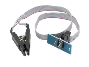 High Quality SOIC8 SOP8 Flash Chip IC Test Socket Clip Adapter for BIOS/24/25/93 Programmer