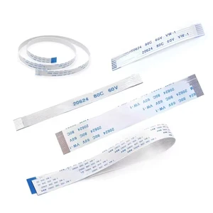 0.5MM FFC/FPC Flat Flexible Cable AWM 20624 80C 60V VW-1 4pin/6pin/8pin~50P Circuit Board FPC LCD LED TV Repair 40pin 20p 30p
