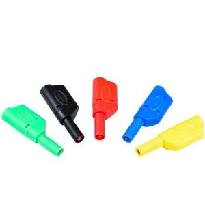 4mm Nickel Plated Safety Banana Plug Stack Able Banana Connector