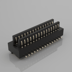 HC-PBB08-2-40-M-H4.0 SMT Pitch Double Slot Board to Board & Mezzanine Connectors Right-angle Connector for Pcba