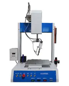 High Precision Connectors Motors PCB Automatic Soldering Machine With R Rotary Axis Four-axis Automatic Soldering Machine