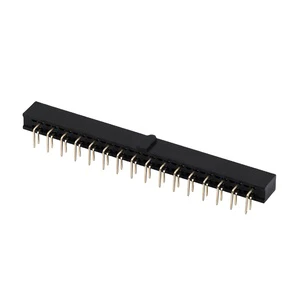Double Row Female Curved Needle Seat 90 Degree Horizontal Curved Header Connector