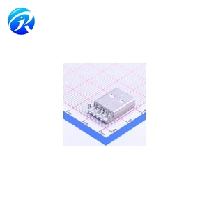 Professional Brand Electronic Components Supplier USB-07 Type-A USB 2.0 Standard Male 4P Contacts 1 Port USB Connector USB07