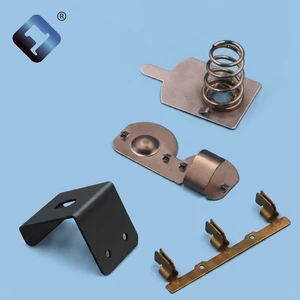 According To Drawings: Custom OEM Stamping Riveted Spring Battery Contacts Terminals Precision Metal Battery Clips Fabrication