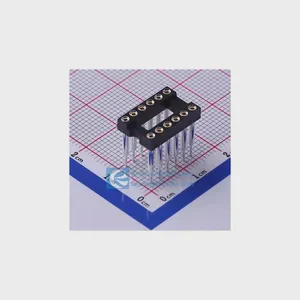 Original IC Socket IC254V-12-12P-1370B DIP Circular Holes 7.62mm 12 2.54mm DIP-12 IC Sockets Connectors IC254V1212P1370B
