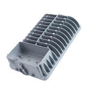 Custom OEM Aluminum LED Street Lamp Shell Die Casting Housing With 0.01mm Tolerance and Custom Surface Treatment