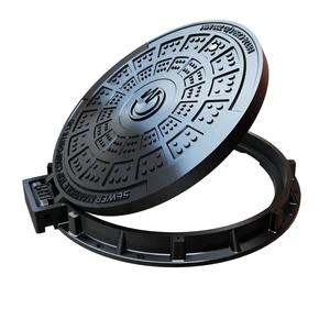 700mm C250 Composite Manhole Cover and Frame Hinged