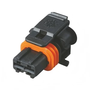 Jinhang2p-CH Eavy Duty 2 Pin Way Sealed Auto Connector Female Terminal Socket for Car LED Fog Light DRL Wire Harness Assembly