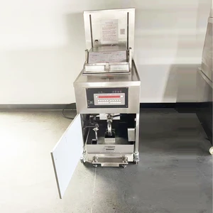 PFE-591 8 Heads HD Big Capacity 50L Chicken Express Gas Pressure Deep Fryer(CE .manufacturer)