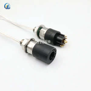 Coaxial+6 Electric Watertight Connector for Underwater Equipment signal Power Cable Connection