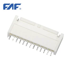 FAF B250011 SX003 2.50 MM Pitch Wire to Board Connector 2-15 Pins High Box Type Top Entry Header With Kinks and a Boss