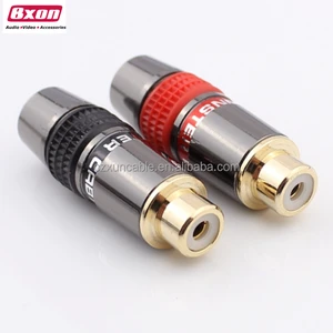 Bxon High Quality RCA Female Jack Audio Video Connector