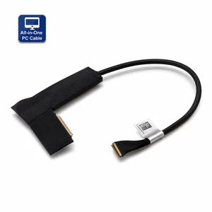 Custom MCC UL1354 Micro Coaxial Cable Assembly 40Pin to 30Pin 0.5mm Blue Red High Frequency Wire Cable for All in One PC