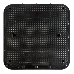 Heavy Duty SMC BMC Composite Fiber Optic Manhole Cover Waterproof Access Cover for Telecom Duct A15 EN124 790*100