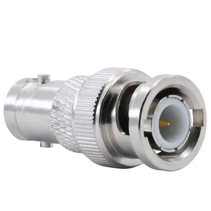 BNC-JJ/JK/KK RF Straight-Through Coaxial Q9-JJ/JK/KK Connector 50 Ohm 0-6G Frequency 500+ Cycles Durability Communication