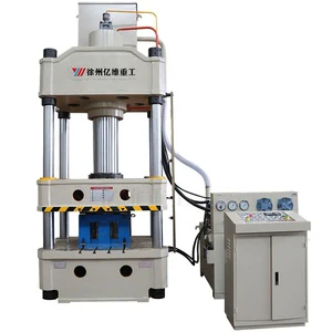 Manufacturer's High Quality 315 Ton Four Column Manhole Cover Hydraulic Press Machine Featuring Essential Pump Motor Engine Gear