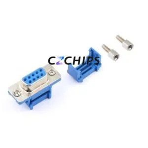 D-DML009PF-L000 D-Sub/VGA Connector Connector ( Connector Type: Standard D-Sub )( Gender: Female )( Total Number of PINs: 9P )
