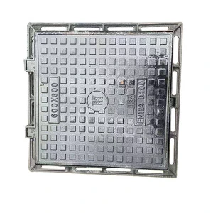 Customized Durable E124 A15 B125 C250 D400 Ductile Iron ISO Certified Customized Color Manhole Cover Good Quality Services