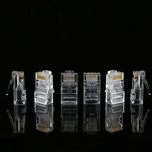 Manufacturer Price Network Module Plug Communication Cables Plastic Wire Connectors