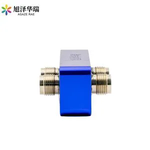 Customized D-Frame Hermetic Feedthrough 11G Hz Coaxial Connector 2TNC Female/Female For Scanning Electron Microscope Connectors